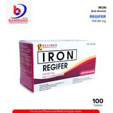 REGIFER Iron Film Coated Tablet Anti-Anemic 104.84 mg 100's