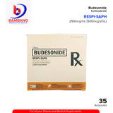 RESPI-SAPH Budesonide 250mcg/ml (500mcg/2ml) SUS CORTICOSTEROID 36x2ml AMP