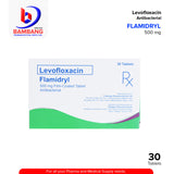 FLAMIDRYL Levofloxacin Antibacterial 500mg Film-Coated Tablet 30's