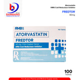 FREDTOR Atorvastatin 40mg Film Coated Tablets 100's
