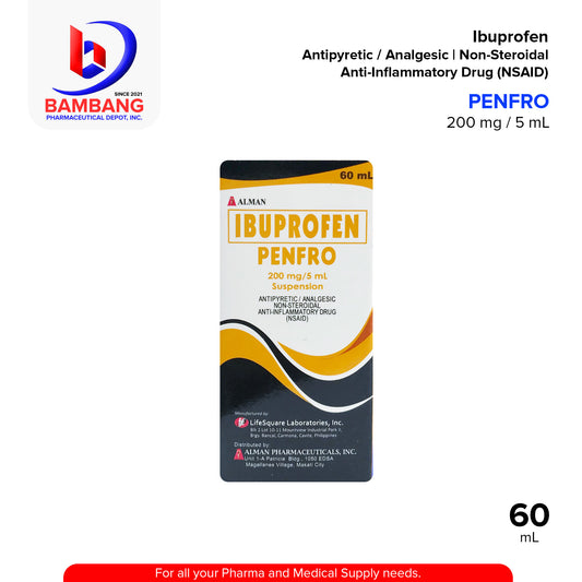PENFRO Ibuprofen 200mg/5ml Suspension 60ml