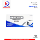 SAPHLUCAZ Fluconazole Antifungal 150 mg Capsule 12's