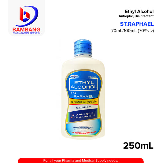 ST RAPHAEL Ethyl Alcohol 70% Solution 250ml