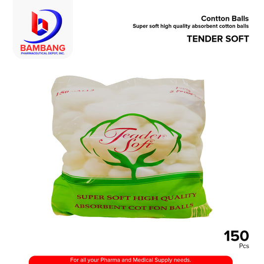 TENDER SOFT Cotton Balls 150's