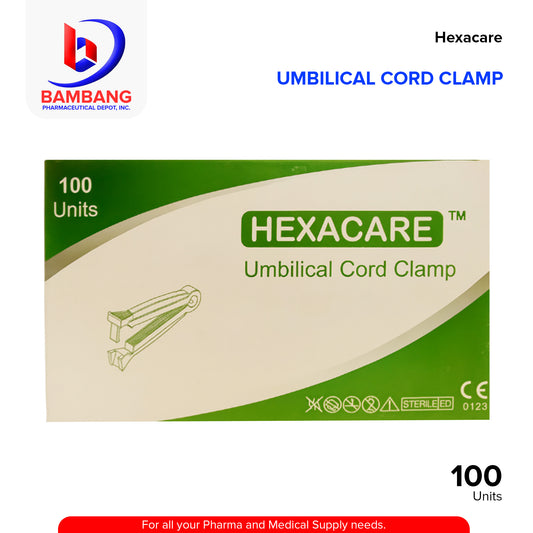 HEXACARE Umbilical Cord Clamp Pieces 100's