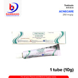 ACNECARE Tretinoin 250mcg/g 0.025%w/w Cream 1 Tube 10g