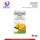 BIODOL Paracetamol 100mg/ml Suspension (Oral Drops) 15ml