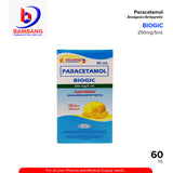 BIOGIC Paracetamol 250ng/5ml Suspension 60ml
