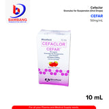 CEFAR Cefaclor Granules for Suspension (Oral Drops) 50mg/mL 10 mL