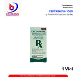 CEFTRINOVA Ceftriaxone 1g Powder for Injection (IV/IM) Vial 1's