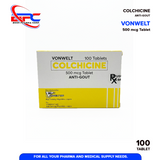 VONWELT Colchicine 500mcg Tablet 100's