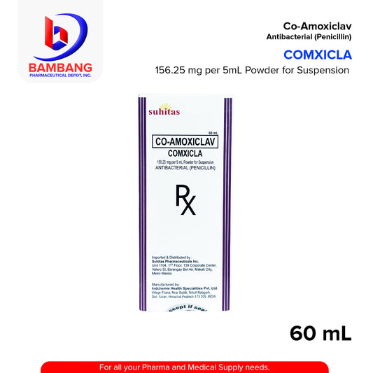 COMXICLA Co Amoxiclav 125/31mg Powder for Suspension 60ml