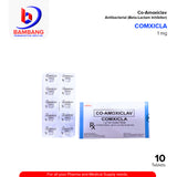COMXICLA Co Amoxiclav 1g Film Coated Tablet 10's