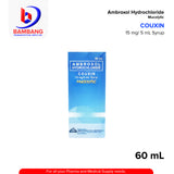 COUXIN Ambroxol Hydrochloride Mucolytic HCI 15mg / 5ml Syrup 60ml