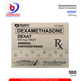 DEXAT Dexamethasone 500mcg Tablet 100's