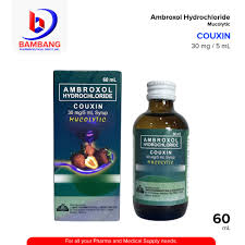 COUXIN Ambroxol HCI Mucolytic 30mg / 5ml Syrup 60ml
