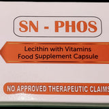 SN PHOS Lecithin with Vitamins Food Supplement Capsule 30's