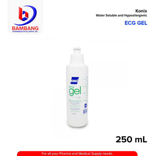 ECG Gel (Konix) Water Soluble & Hypoallergenic 8.45 250g