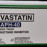 ROSUSAPH 40 Rosuvastatin 40mg Film Coated Tablets 100's