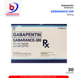 GABARANCE 300 Gabapentin 300mg Capsule 30's