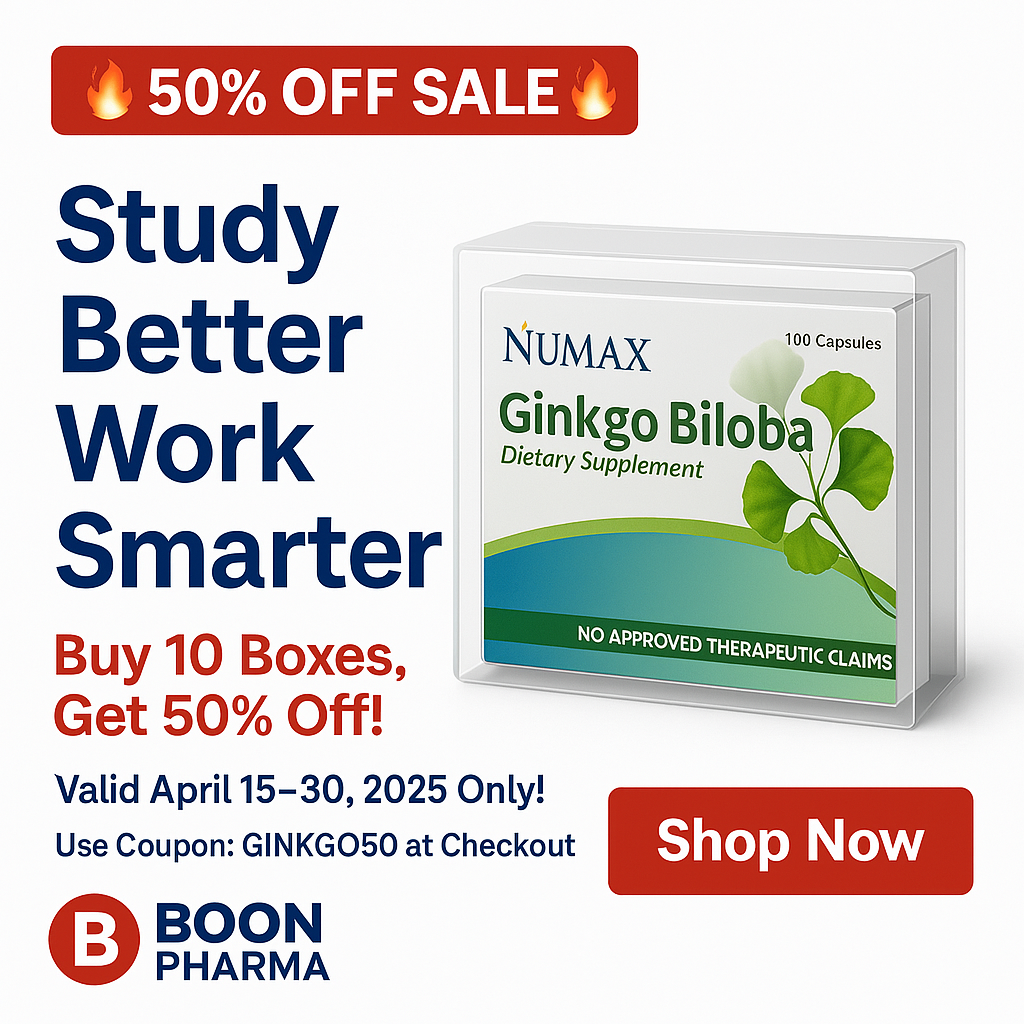 Numax Gingko Biloba - Dietary Supplement
