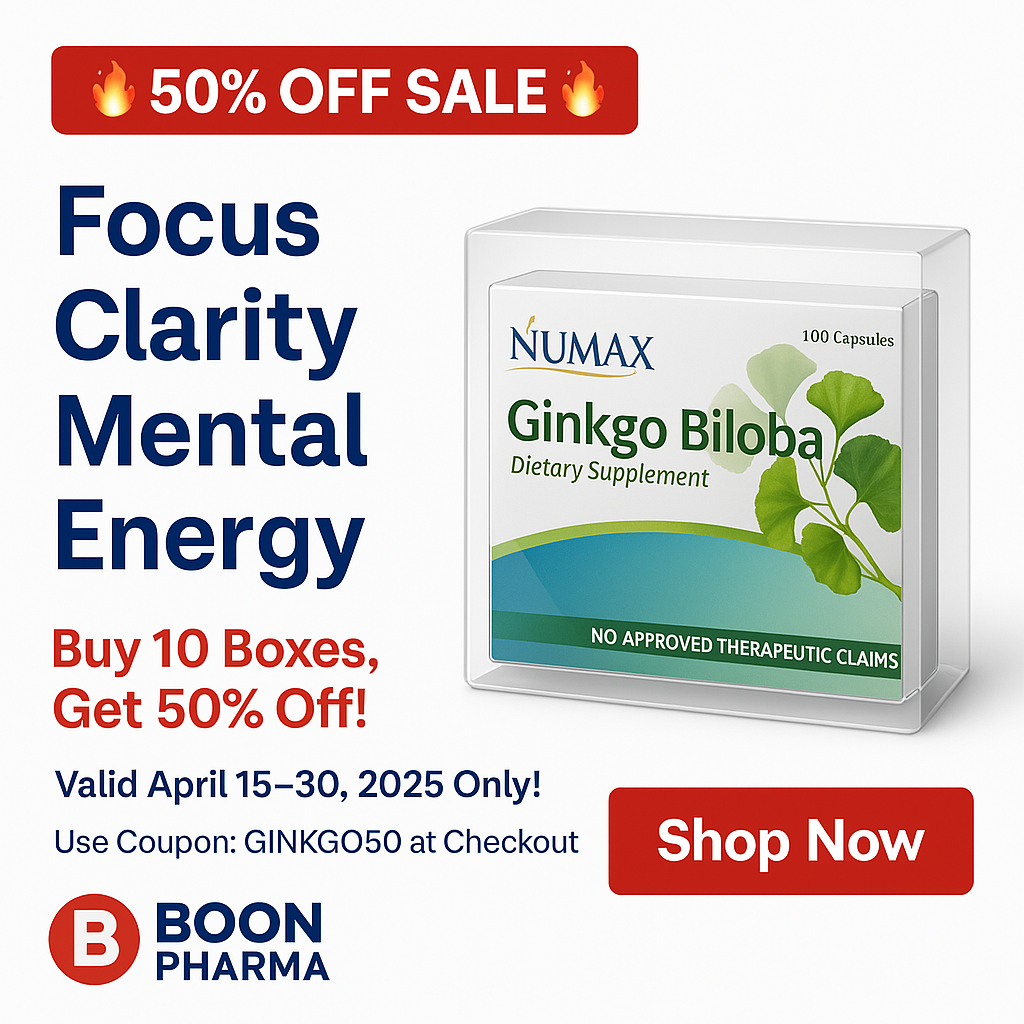 Numax Gingko Biloba - Dietary Supplement