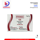 K-ZOL Ketoconazole 20mg/g (2% w/w) Antifungal Cream 15g