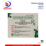 KALYX Potassium Chloride 2mEq/ml Solution for I.V Infusion 20ml x 5 Ampoules