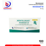 NOVAKAST Montelukast 10mg Tablet 100's