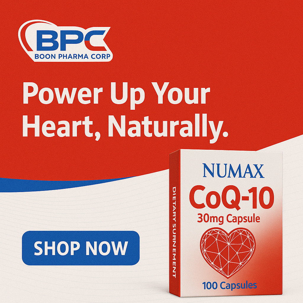 CoQ-10 (Numax) Food Supplement 30mg Capsule 100's