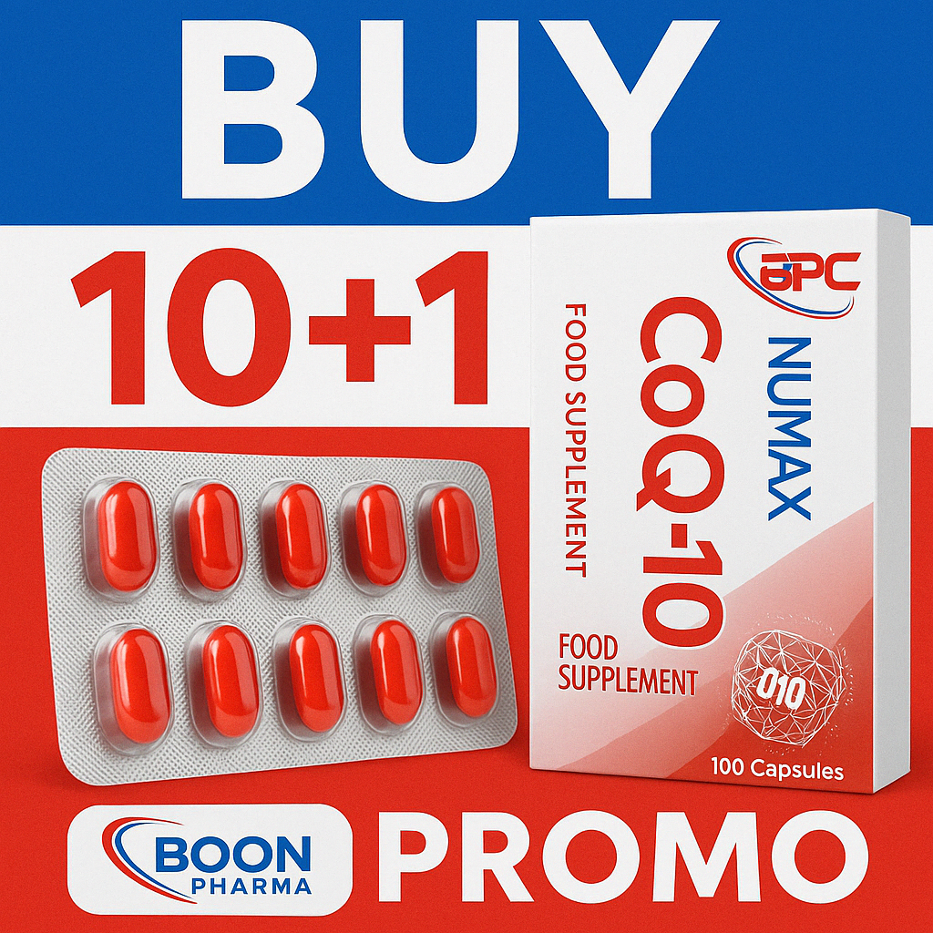 CoQ-10 (Numax) Food Supplement 30mg Capsule 100's