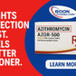 Azithromycin (Azcor-500) 500mg Film Coated Antibacterial (Macrolide)