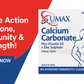 Calcuim Carbonate (Numax) Plus Vitamin D3 +Zinc Sulphate 500mg Tablet 100's