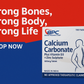 Calcuim Carbonate (Numax) Plus Vitamin D3 +Zinc Sulphate 500mg Tablet 100's
