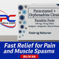Paracetamol + Orphenadrine Citrate (Paradrin Forte) 650 mg/50 mg Tablet Analgesic/Antipyretic/Muscle Relaxant