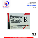 OMEPRASAPH Omeprazole 20mg Delayed Release Capsule 100's