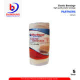 PARTNERS High Elastic Bandage 6inch x 5yards Stretch