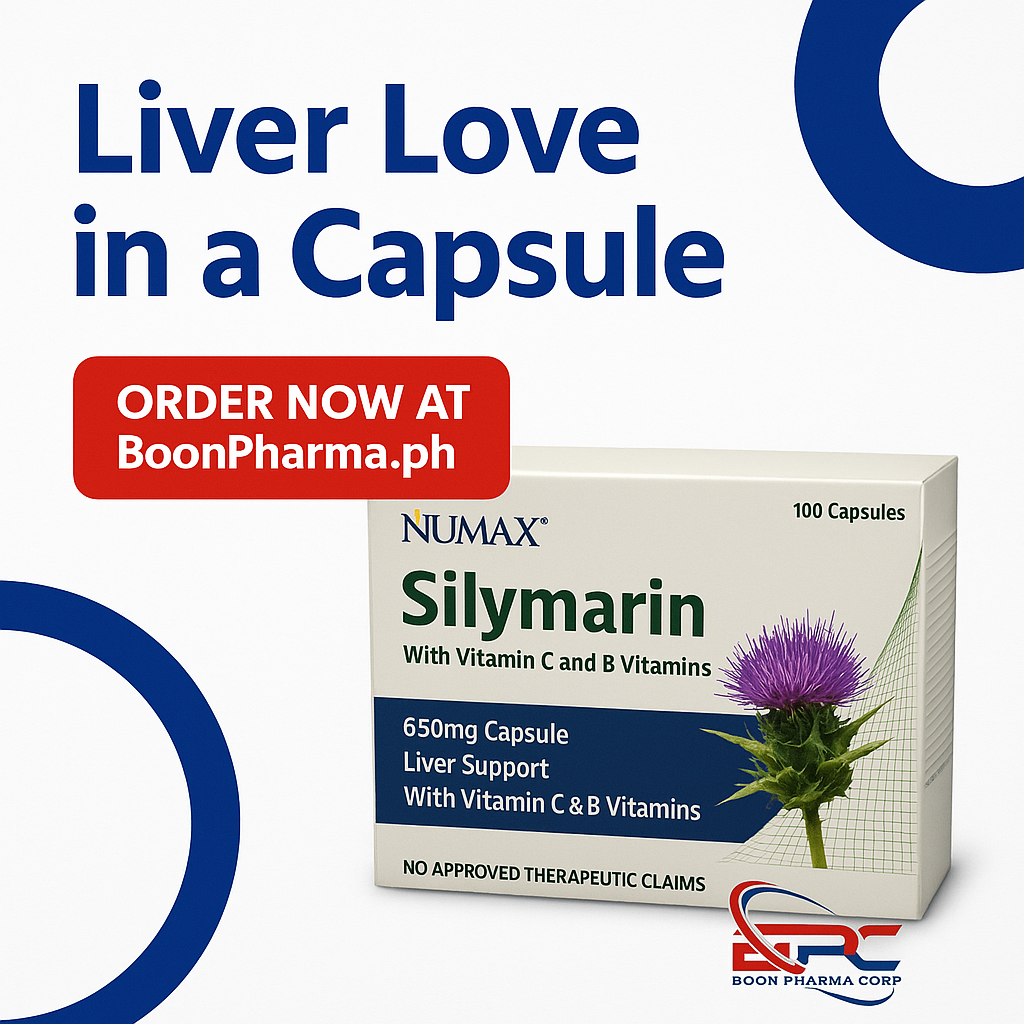 Silymarin (Numax) 650mg with Vitamin C and B Vitamins Capsule 100's
