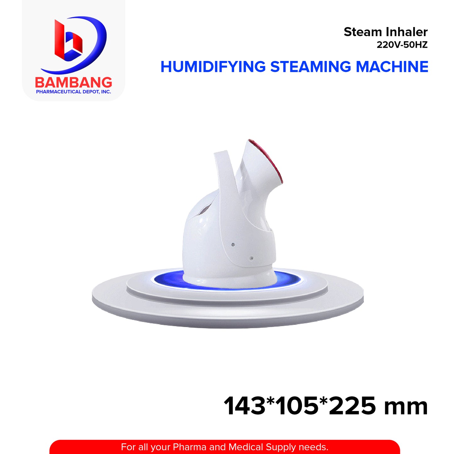 Humidifying steaming machine