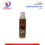 GREATLAB Organic Virgin Coconut Oil Dietary Supplement Bottle 100ml