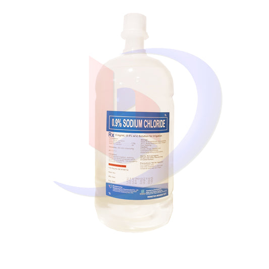 Sodium Chloride (Shijazuang) 0.9% Solution for Irrigation (Blue) 1Liter