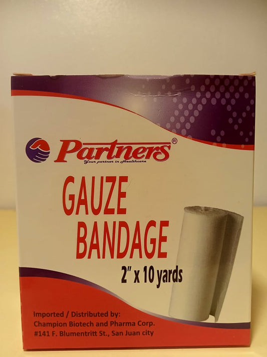 Gauze Bandage (Partners) 2" x 10yards