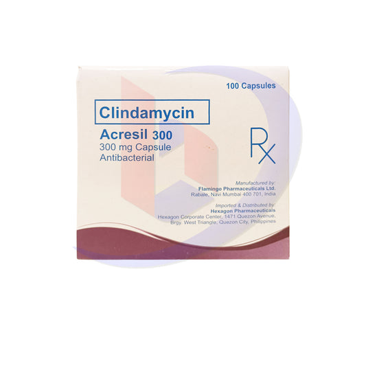 Clindamycin (Acresil 300) 300mg Antibacterial Capsule 100's