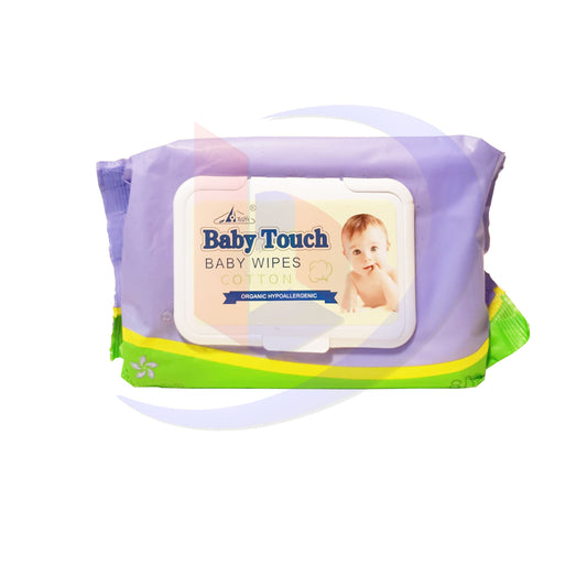 Baby Wipes (Baby Touch) Organic Hypoallergenic 80's