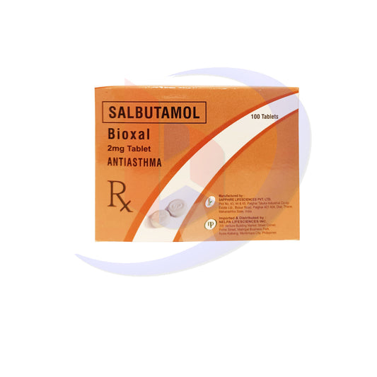 Salbutamol (Bioxal) 2mg Tablet 100's