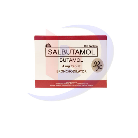 Salbutamol (Butamol) 4mg Tablet 100's