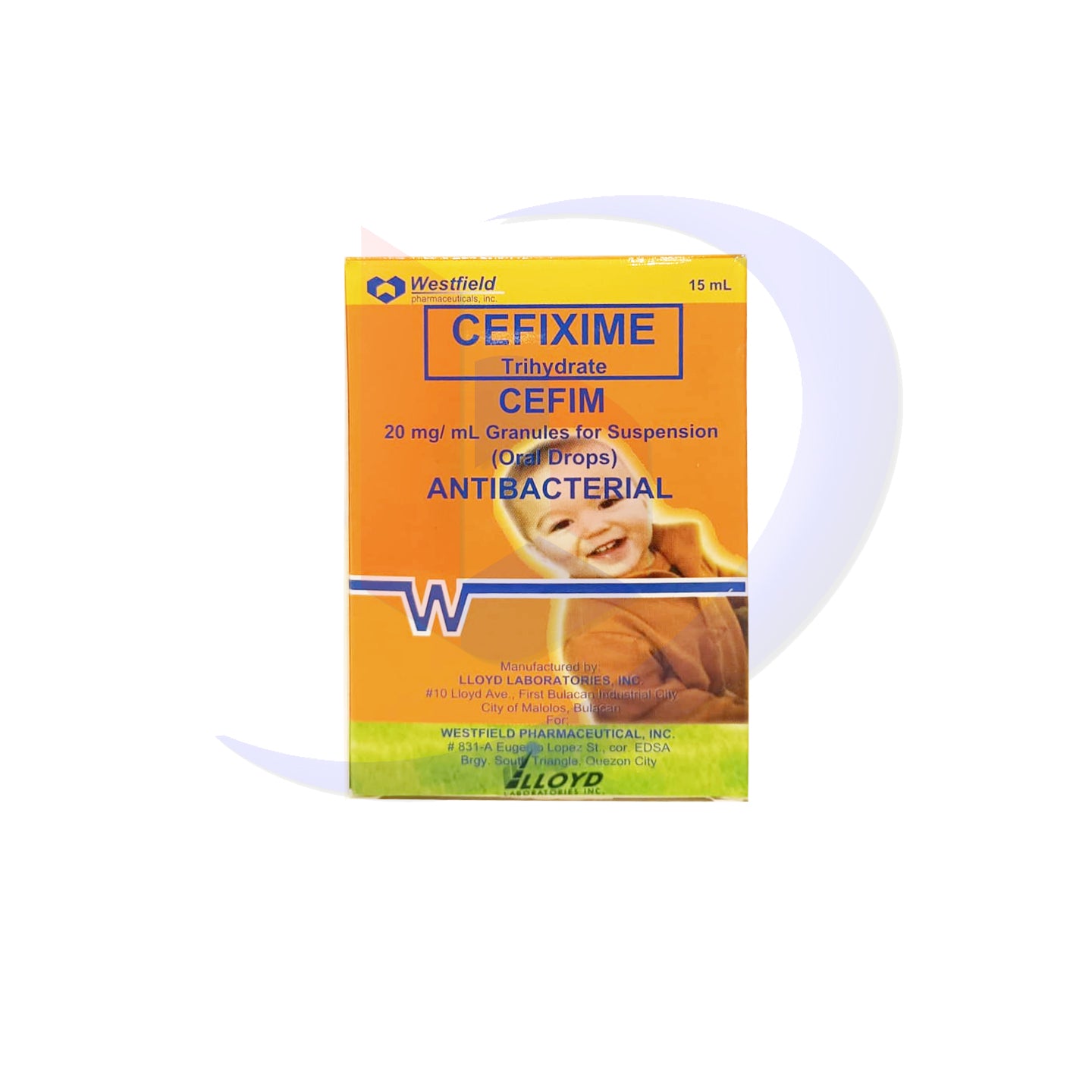 Cefixime Trihydrate (Cefim) 20mg/ml Granules for Suspension (Oral Drop ...