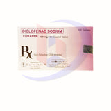 CURAFEN Diclofenac Sodium 100mg Film Coated Non Selective COX Inhibitor Tablet 100's