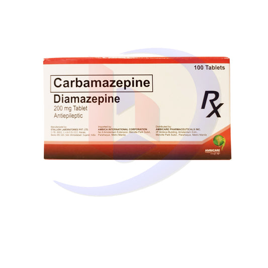 Carbamazepine (Diamazepine) 200mg Tablet 100's