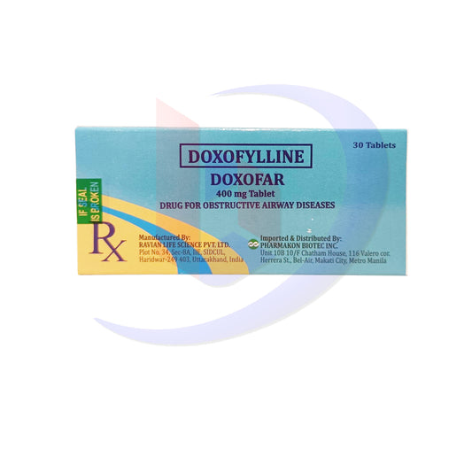 Doxofylline (Doxofar) 400mg Tablet 30's